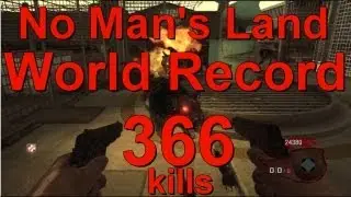 366 Kills No Mans Land World Record New Legit #1 nml black ops zombies (xbox)
