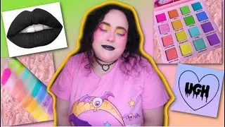 💛Kawaii Pastel Goth Look#2 | 🧁Hex Baby Beauty 🍭SWEET DREAMS Palette🧡