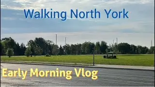 Walking Wilson Heights Blvd in North York&rsquo;s Clanton Park Neighbourhood early in the morning