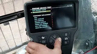CASE CX-D Kettenbagger Diagnosemen&uuml;, Abgasfehler, Motorfehler l&ouml;schen