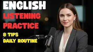 Stop Freezing in English Conversations | 8 Tips + Daily Routine | English Podcast for Beginners