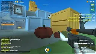 Shell Shockers ELITE  Cheater in action Aimbot