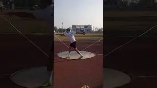 khelo mp youth games . discuss throw 52 meter gold medal 🏅 #sportsfederation #shorts .