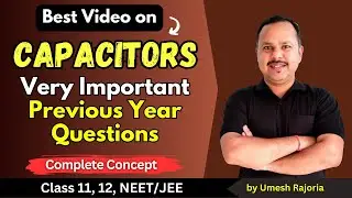 Capacitor Important Previous year questions | Electric Potential & Capacitance | 12 Physics #cbse