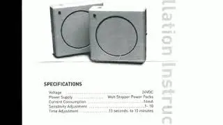 Watt Stopper/Legrand Ultrasonic Occupancy Sensors