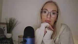 Asmr ramble (brace journey update)  close up whispering 
