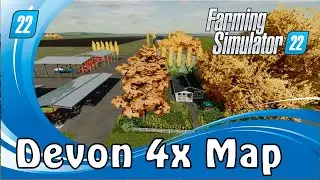 #FarmingSimulator22\ #Devon 4x Map