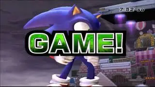 Super Smash Bros. Brawl Sonic All-Star Mode