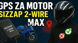 GPS UREDJAJ ZA MOTORE! bez mesecne pretplate! SIZZAPP 2-WIRE GPS MAX