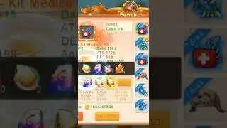 [DDTANK ORIGIN] UP +10 NO SUPER KIT M&Eacute;DICO FEITO PELA SARA HEHE 🫶 OBRIGADO PELO V&Iacute;DEO ❤️ #ddtank