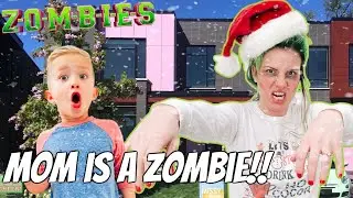 Mom is a Christmas ZOMBIE!!!