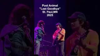 Post Animal Last Goodbye St.Paul, MN Back On You Tour 2025 #postanimal #djo #tour  @PostAnimal