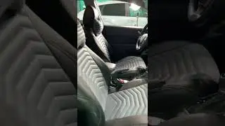 These seat covers fooled me 🤯#customseatcovers #carupgrade #carinterior #carlovers #caraccessories