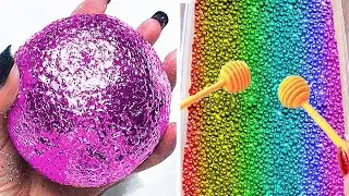 Satisfying 3 Hours MEGA Crunchy Slime ASMR Videos 2024 😍 Slime Satisfactorio | Oddly Satisfying 2024
