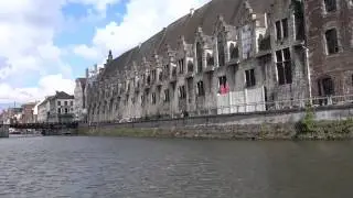 Ghent, Belgium, Leie river tour