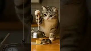 Funny Cats and Mice Playing Like Best Friends #cat #cats #funnycat #funnyvideo