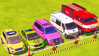 Emergency Fleet Hauling Challenge: All Vehicles Moved with MAN Truck | FS22