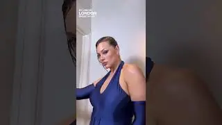 #Supermodel Ashley Graham gets ready for London Fashion Week  #RepDoor #Models #Supermodels