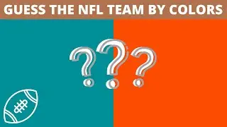 Guess the NFL Team by Colors in 5 seconds! | Trivia Challenge
