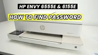Как найти пароль Wi-Fi на принтере HP ENVY 6555e и 6155e