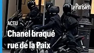 «J'ai vu l'homme armé en scooter» : plusieurs millions d'euros braqués chez Chanel à Paris
