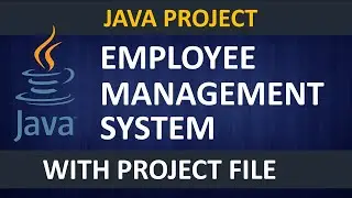 5/8 - Employee Management System | Java Project | Creating Add Employee class