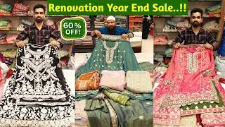 Renovation End Of The Year Sale🔥..!! #60%off On Bridal Premium Readymade Dresse & Zardozi Materials