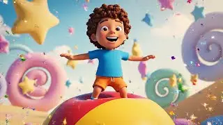 Roblox Funny Kid Rode a Giant Rolling Ball | Nursery Rhymes for Kids & Baby Songs