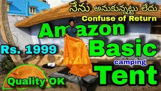 Amazon Basic Camping Tent Vochindi Today waited 1 week finally today