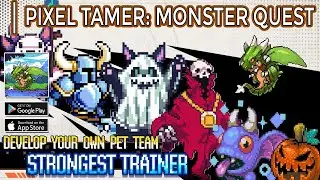Pixel Tamer: Monster Quest Gameplay | Android Pokemon Game | Monster Tamer Pixel World