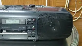Bombox Panasonic DT-70, h&aacute;t băng Cassette rất hay, CD kg đọc