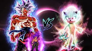 Goku Knightmare OP VS Sonic Chaos V4 JVL OP(AF) in Jump Force Mugen