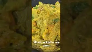 Lunch menu