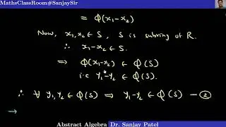 25-Theorems on homomorphism of rings