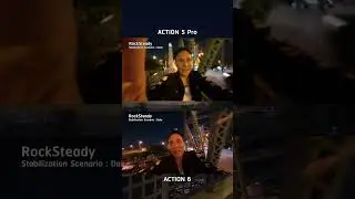 DJI Osmo Action 5 Pro vs Action 6 เทียบกันสั่นกลางคืน เดินชิว vs วิ่งสับ โหมด Daily vs โหมด Sport