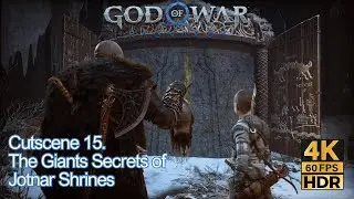 The Giants Secrets of Jotnar Shrines Cutscene 15. God of War Ragnar&ouml;k