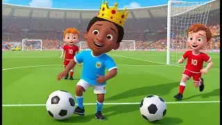 Old King Cole Loves Soccer | Fun and Energetic Kids Nursery Rhyme Animation