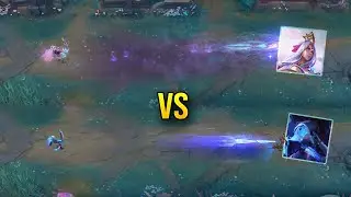 Spirit Blossom Ashe vs Project Ashe - Skin Comparison - League of Legends