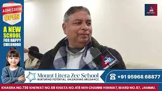 #jammunews : National Law University ka decision soch samjh kar nhi liya gaya Sat Sharma (MP)