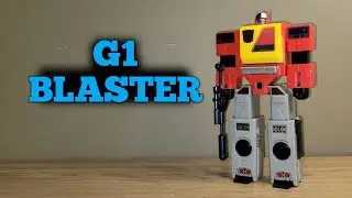 Transformers G1 Autobot BLASTER Review.