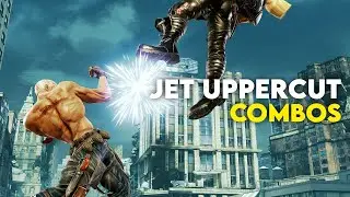 Bryan Fury JET UPPERCUT Combos | TEKKEN 7