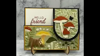 Stampin' Up Sweet Bug Fun Fold Card Video Tutorial