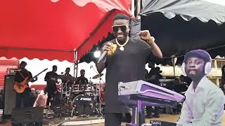 Broda Sammy Surprises Everybody At Agya Yaw Keyboardist's One Week #ghanaliveband