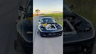 3 rotor Bridgeport 🫡 #20b #rotary #rx7 #rx7fd #mazda #bridgeport #rotarysound #fyp #shorts #foryou