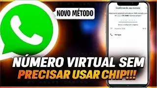 🚀 COMO CRIAR N&Uacute;MERO VIRTUAL PARA WhatsApp sem CHIP | n&uacute;mero fake para WhatsApp  2026 (Passo a Passo)