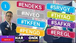 1) #ENDEKS #INVEO #TKFEN #PENGD #SRVGY #THYAO #SAFKR #EREGL HİSSE TEKNİK ANALİZ YORUMLARI