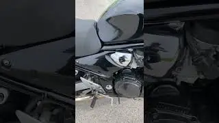 Suzuki GSF 1200S Bandit with Shark exhaust #suzuki #motorcycle #exhaust #check #bandit #loud #1200S
