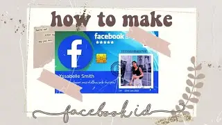 ꪶ🍥ᝢ꫶｡HOW TO MAKE FACEBOOK ID FAST | MAXIN RPW