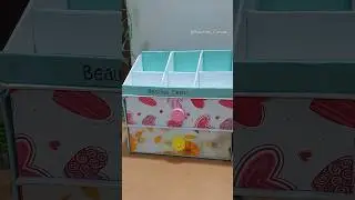 DIY Cardboard Organizer😍