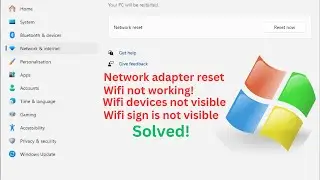 Как сбросить настройки сетевого адаптера в Windows